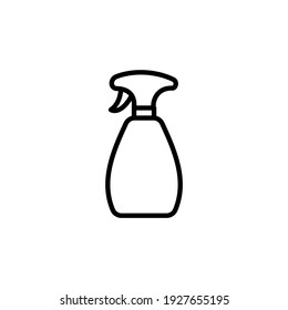 Spray Bottle Icon In Vector. Logotype