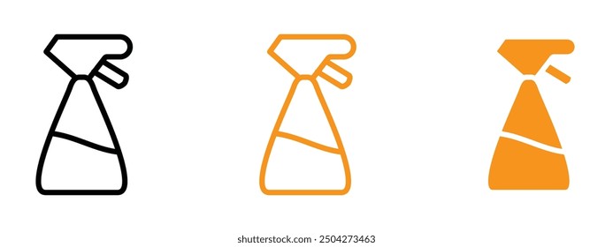 Spray bottle icon web design in vector
