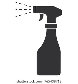 spray bottle isolated icon