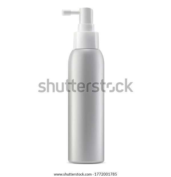 Download Spray Bottle Mockup Cosmetic Package Dispenser Stock Vector Royalty Free 1772001785