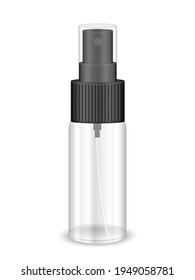 Spray bottle on a white background. Vector illustration.