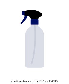 Spray bottle. Plant sprayer for watering indoor plants. Minimalist vector illustration. Isolated