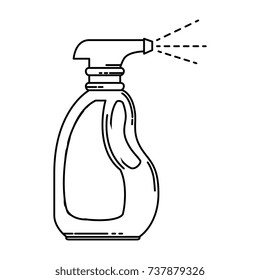spray bottle product icon