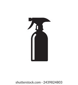 Spray bottle product isolated icon vector illustration.
