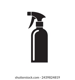 Spray bottle product isolated icon vector illustration.