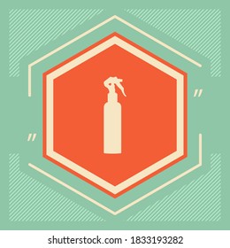 Spray Bottle silhouette. Graphic elements for your design
