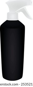 Sprühflasche mit Sprühgerät. Vektor