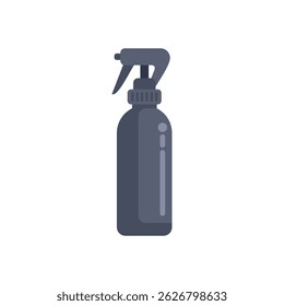 Spray bottle standing on a white background is a perfect visual metaphor for cleaning products