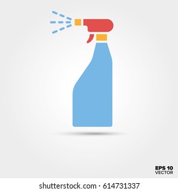 Spray Bottle Vector Icon