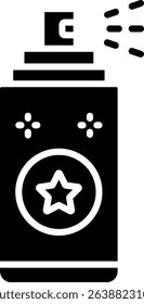 Spray Bottle vector icon. Can be used for printing, mobile and web applications.
