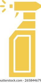 Icono de Vector de botella de spray. Se puede utilizar para aplicaciones de impresión, móviles y de Web.