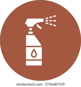 Ilustración de diseño de icono de Vector de botella de spray