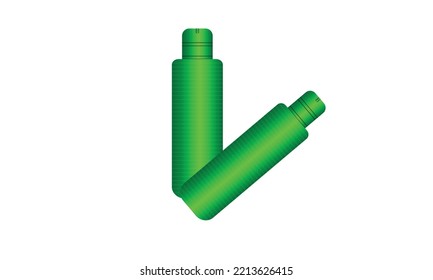 spray bottle vector shape design
