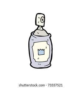 spray can cartoon