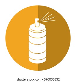 spray can container icon shadow