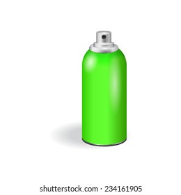 Spray can, deodorant. Vector illustration
