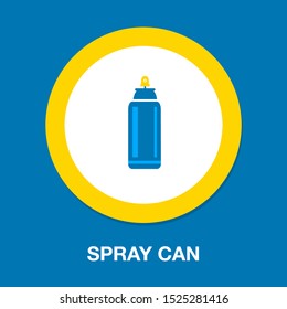 Spray Can Icon - Aerosol Bottle, Vector Bottle, Art Symbol