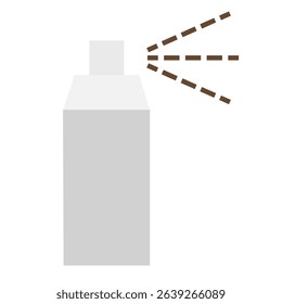 Spray Can Icon for Cooling Spray, Deodorant, or Insect Repellent
