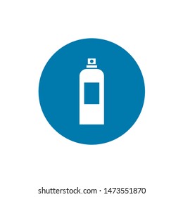 Spray can icon. Flat design style eps 10