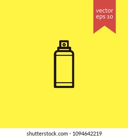 spray can. spray can icon. sign design. Vector EPS 10.