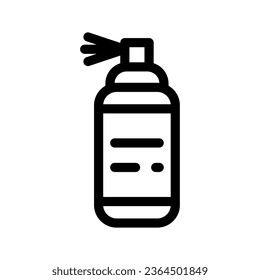 Spray Can Icon Vector Symbol Design Illustration