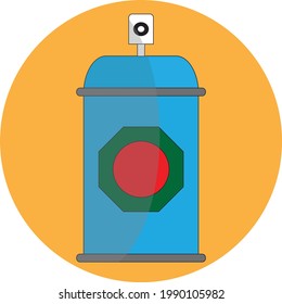 A spray can - Illustration , icon, vector 
