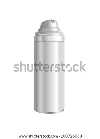 spray can isolated on white