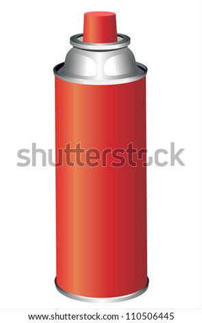 spray can isolated on white