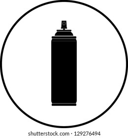 Spray can symbol