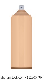 Rohrflasche sprühen. Vektorgrafik