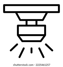 Spray car wash icon outline vector. Auto washer. Clean foam