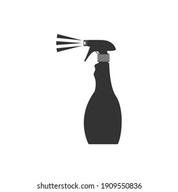 Spray, Cleaner Bottle Vector Icon