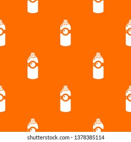 Spray deodorant pattern vector orange for any web design best