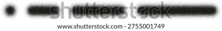 Spray dot noise vector circle and rectangle shape isolated in white background. Grain element texture spot. Dissolve radial effect.