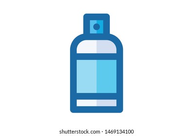 Spray filled line icons. Symbol, logo illustration. Pixel perfect. modern design, vector, art 