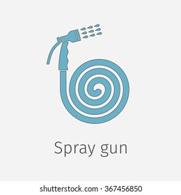 The spray gun icon.