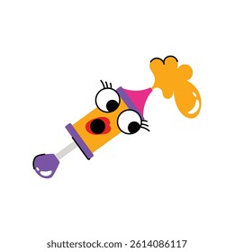 Spray gun Vector Sticker. Eps 10 File 