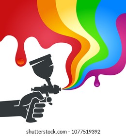13,228 Paint spray gun Images, Stock Photos & Vectors | Shutterstock