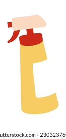 Spray House cleaning supply. Vector illustration