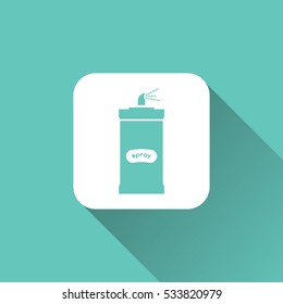 spray icon design