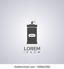 spray icon design
