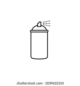 Spray icon design illustration template