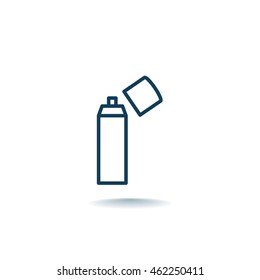  Spray icon Flat.