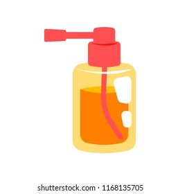 Spray icon isolated on white. Vector illustration.