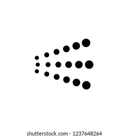 Spray icon, logo on a white background