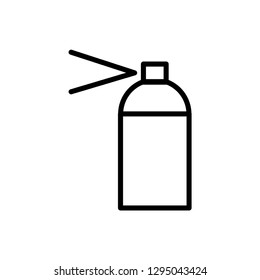 spray icon logo vector template