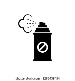 spray icon logo vector template