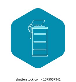 Spray icon. Outline illustration of spray vector icon for web
