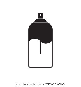 icono de pulverización, diseño del logotipo de la ilustración de la plantilla del vector del perfume