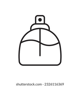 spray icon, perfume vector template illustration logo design
